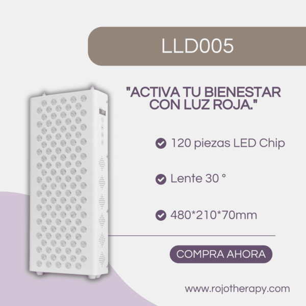 Dispositivo de Terapia de Luz Roja LLD005 – Alta Potencia Integrales